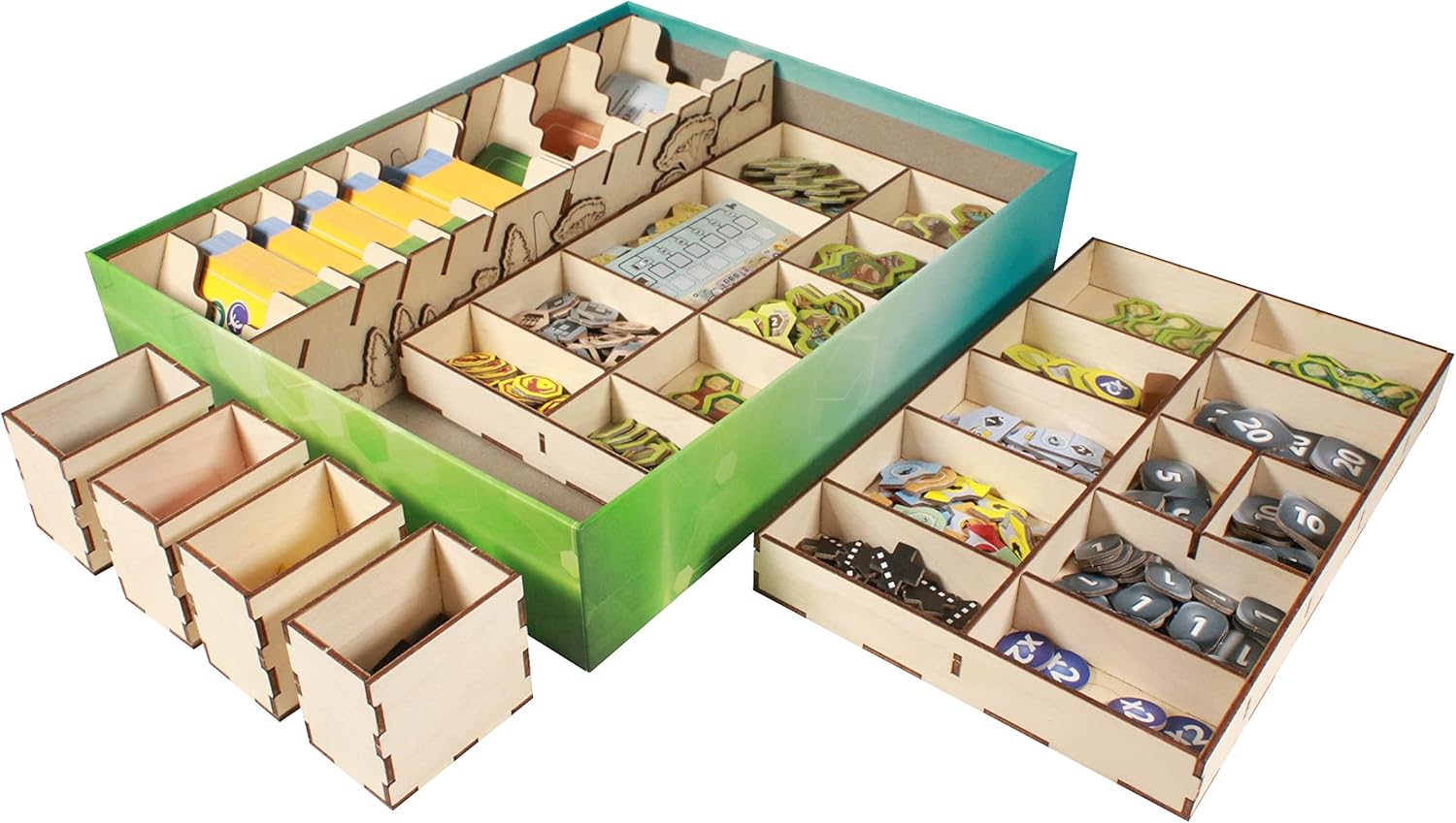 Amazon.com: The Broken Token Game Organizer Compatible with Ark Nova ...