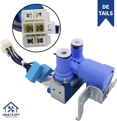 Miniatura 3 de What's Up? DA62-02360B Válvula de entrada de agua del refrigerador La pieza de repuesto OEM reemplaza DA62-02291D PS4146914 2034646 AP4926345