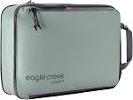 Eagle Creek Pack-It Isolate Compression Cube - Lightweight Compression Cube for Optimizing Luggage Space - Easy-Grab Zipper - Convenient Top Handle - Recycled Materials - Small - Blue Dawn