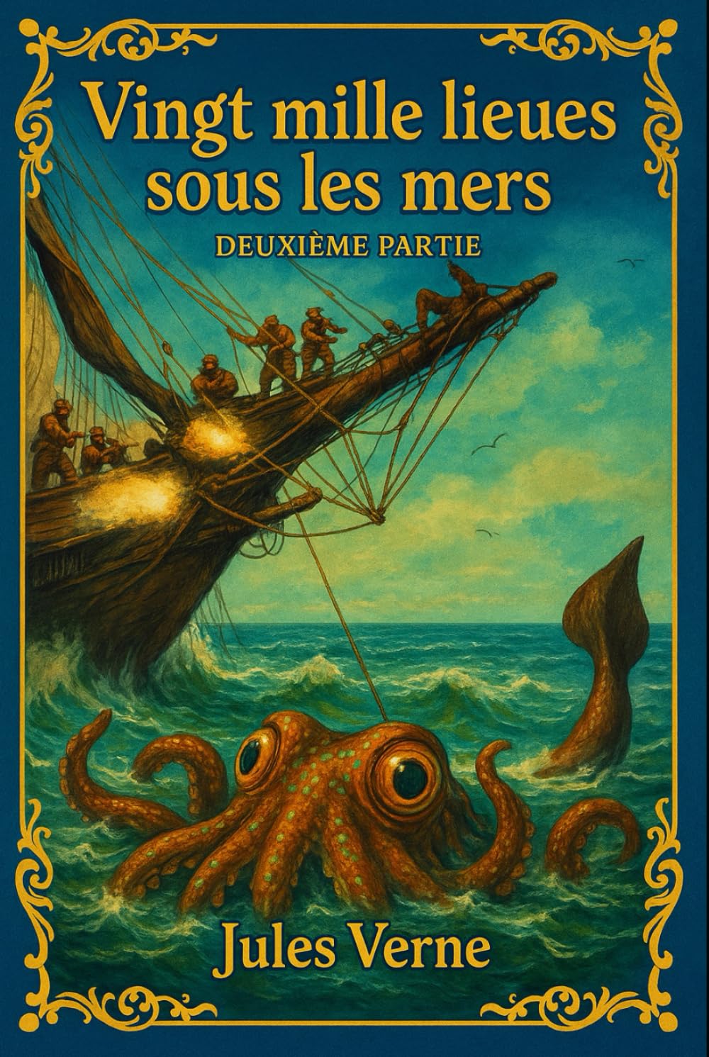 Vingt mille lieues sous les mers - Part II: Édition enrichie et restaurée – texte révisé, illustrations classiques rehaussées, exploration complète du mystère du capitaine Nemo