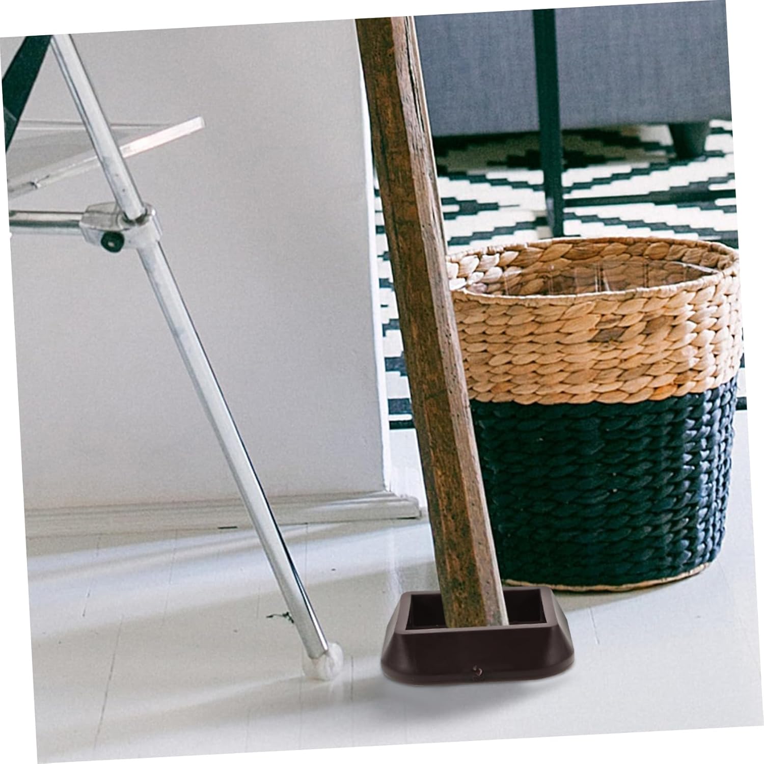 8pcs Non-Slip Furniture Pads Wheel Stoppers for Sofas Beds and Chairs Floor Protectors with Silicone Grip to Prevent Sliding and Reduce Noise