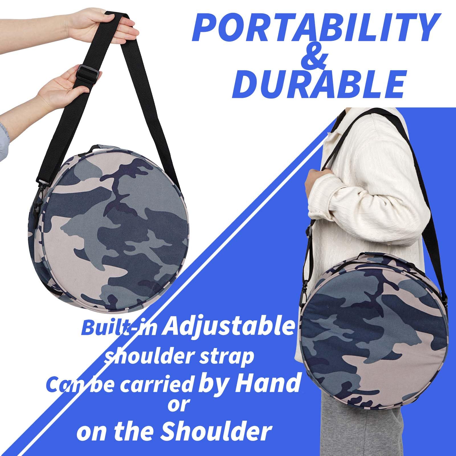 JUSTOOP Scuba Regulator Bag, Diving Regulator Protective Bags With Double Lockable Zippers Carry On Bag For Dive Regulator With Adjustable Shoulder Strap, Green