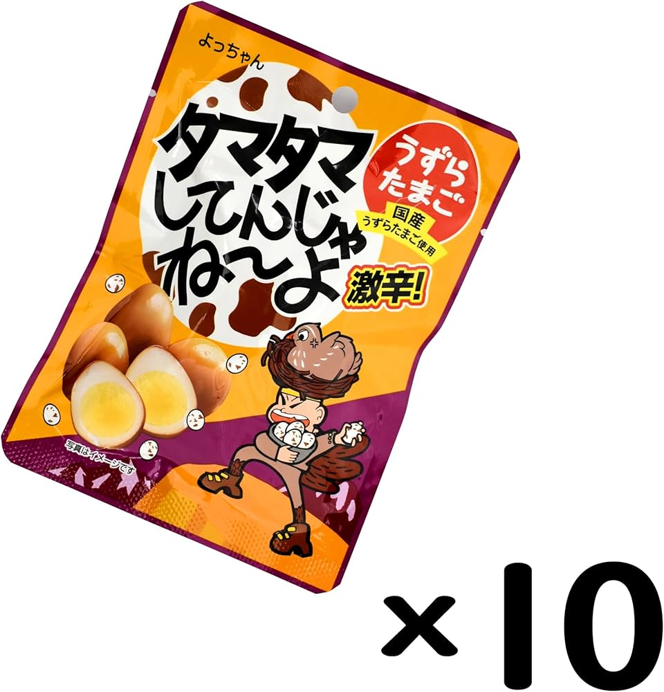 Amazon.co.jp: よっちゃん タマタマしてんじゃねーよ 26g×10袋 : 食品
