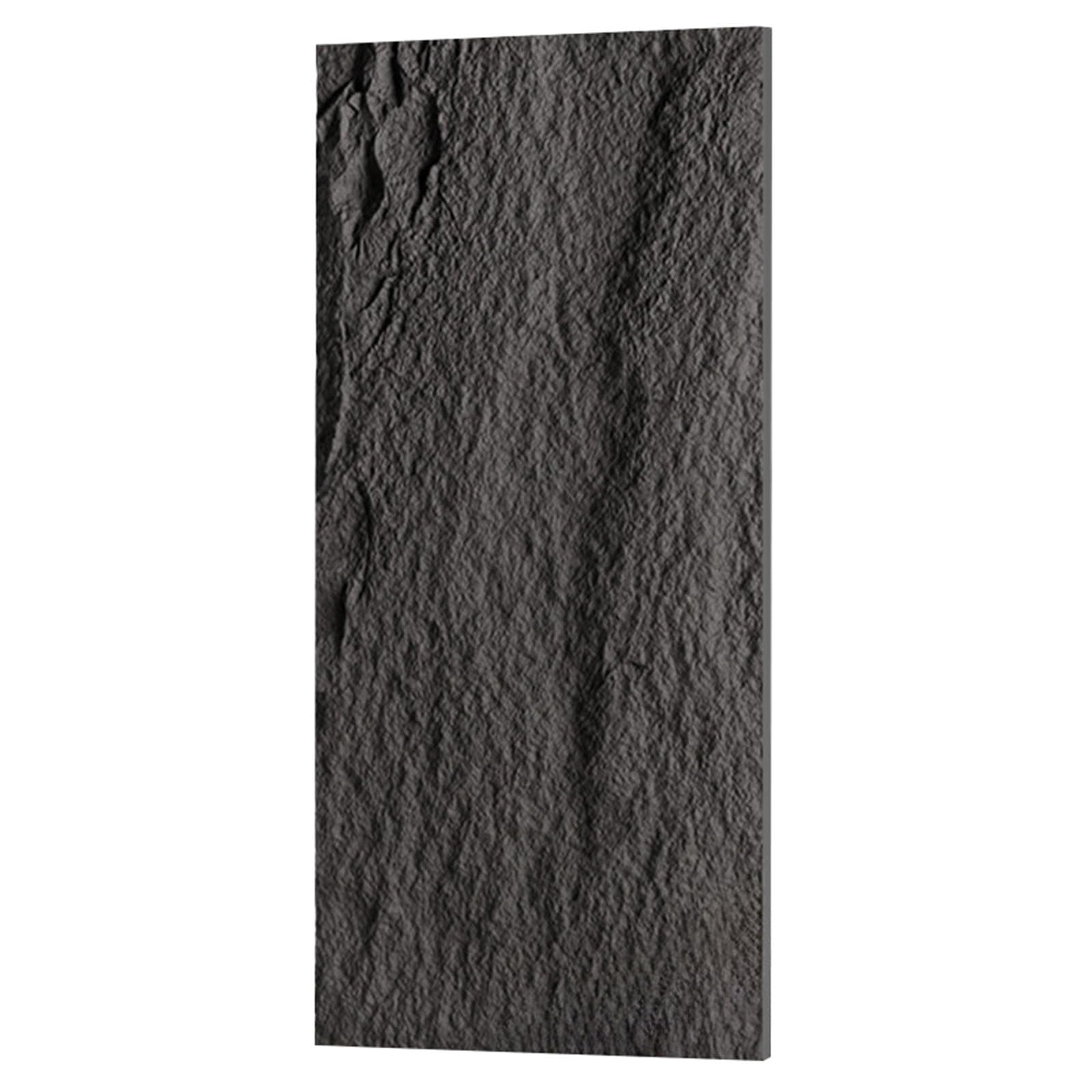 Paneles Paneles De Pared 3D Imitación Piedra, Revestimiento De Ladrillo Con Textura De Cemento PU, Impermeable Y Ligero, Para Pared De TV, Oficina, Sala De Estar(Style 1)
