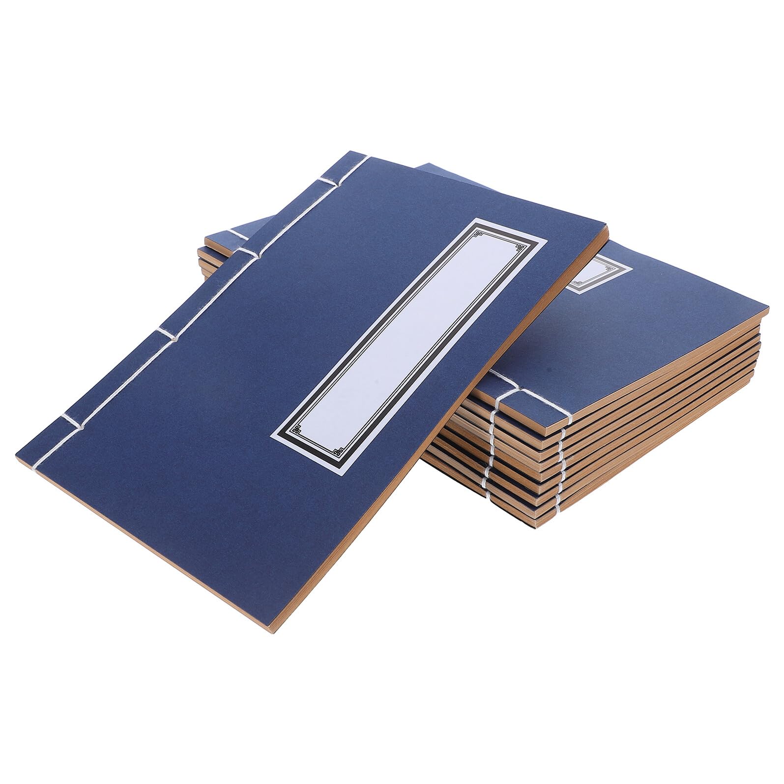 Quaderno Kraft Pagine Bianche Set da 10 Pezzi Diario Portatile Resistente per Scuola Ufficio e Riunioni Materiale per Appunti Creativo e Versatile