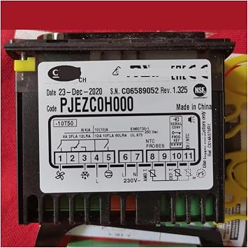 Temperature Controller PJEZC0H000 CAREL Series Three Output Freeze Defrost Temperature Controller Double ProbeWithout Sensor