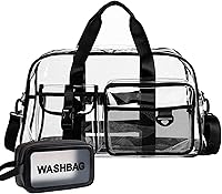 Vista 81 de Pequeña bolsa de gimnasio para mujer, bolsa de viaje con compartimento para zapatos