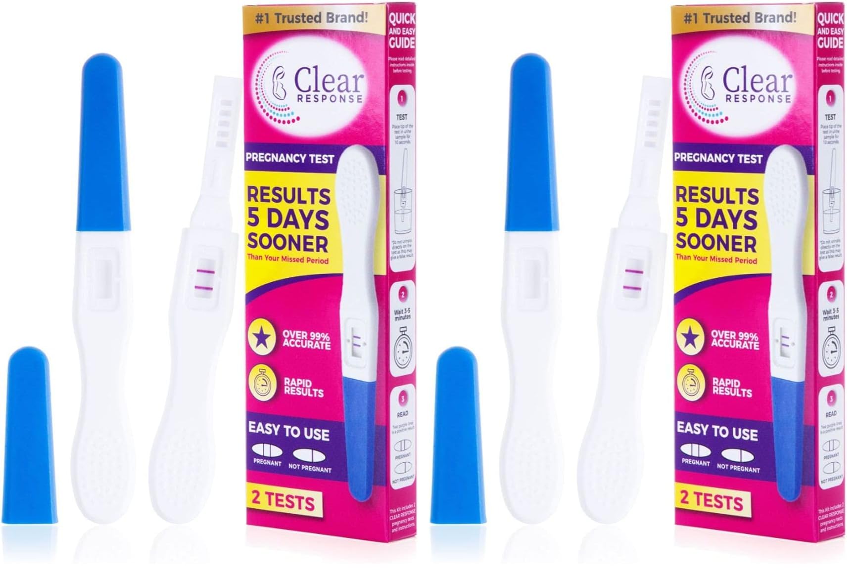Test de grossesse faux positif joke pratique lot de 2 polisson