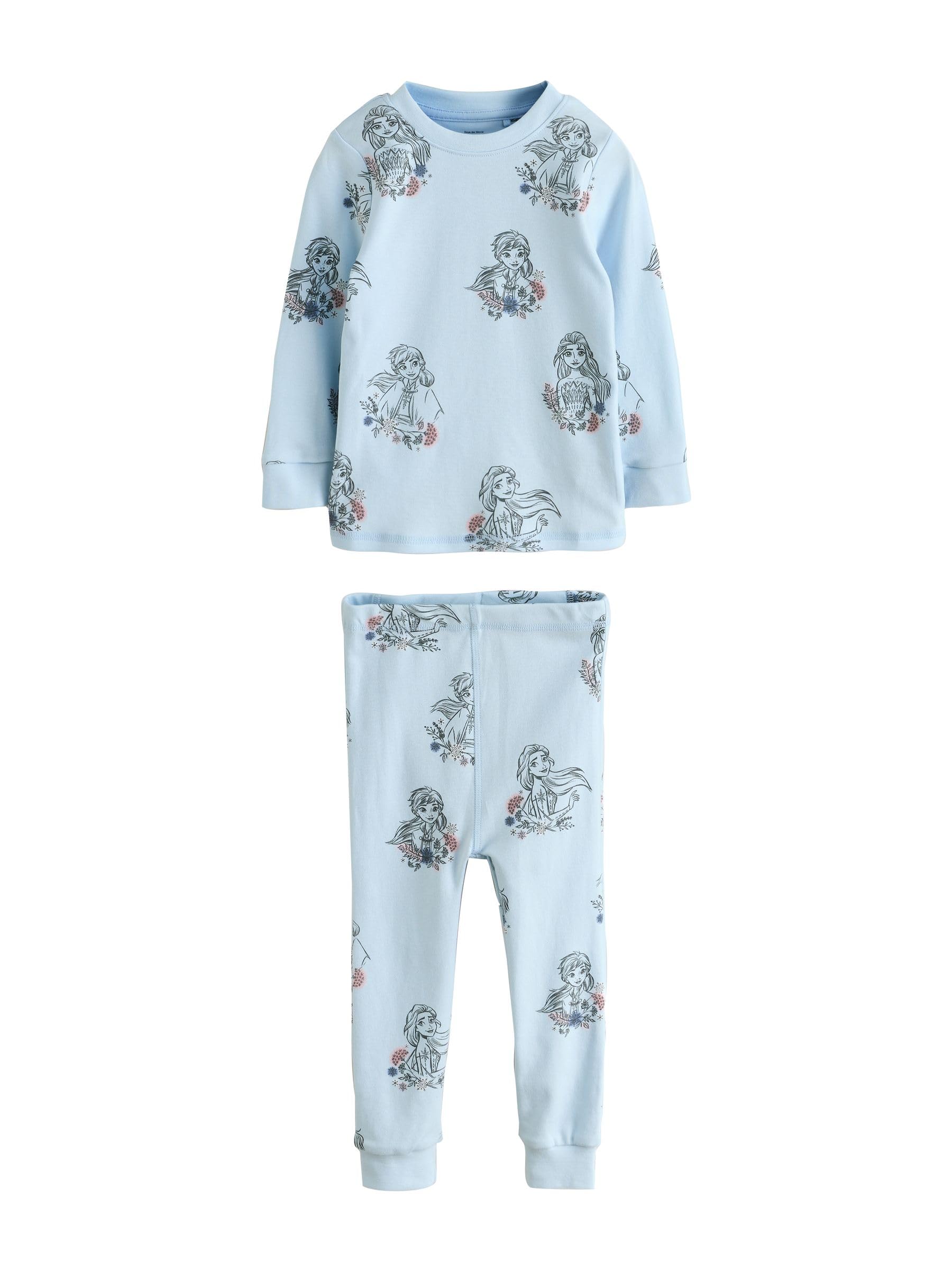 NEXT Młodsze dziewczynki Zestaw 2 miękkich piżam Disney™ Kraina Lodu