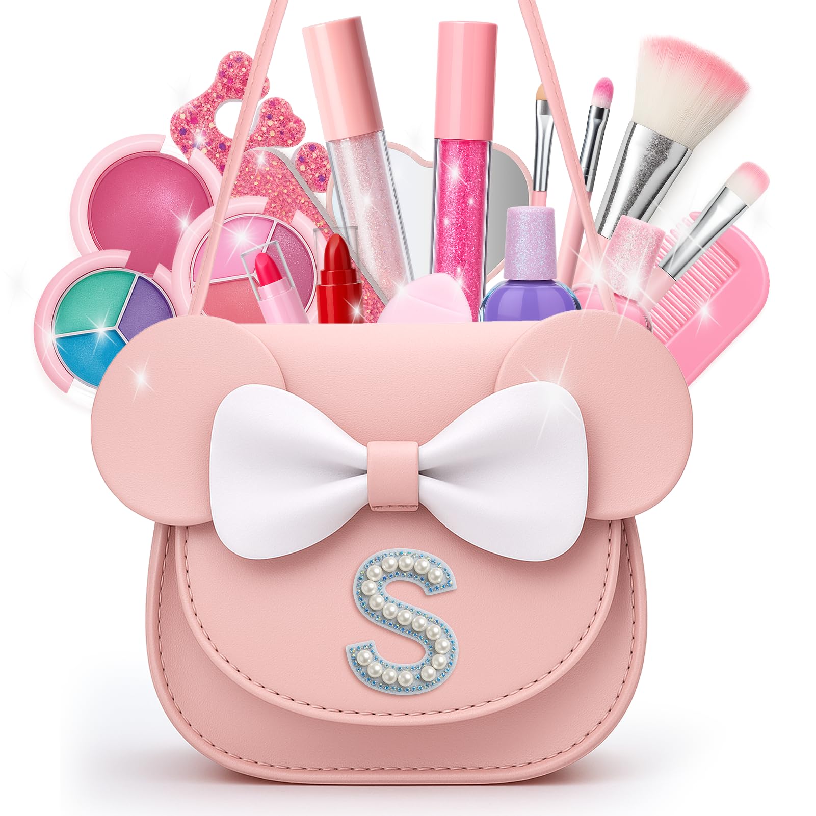 Amazon.com: Vodolo Non Toxic Makeup for Little Girls,Safe Real