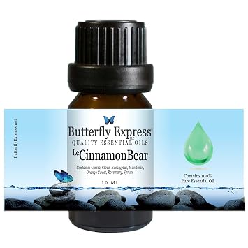 Le CinnamonBear Essential Oil Blend 10ml - 100% Pure - by Butterfly Express