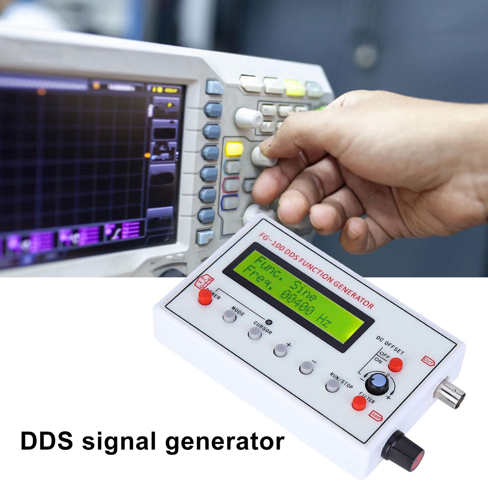 GÉNÉRATEUR DE FONCTION DDS 1HZ-500KHZ Générateur De Signal Basse Fréquence EUR 30,58 - FR