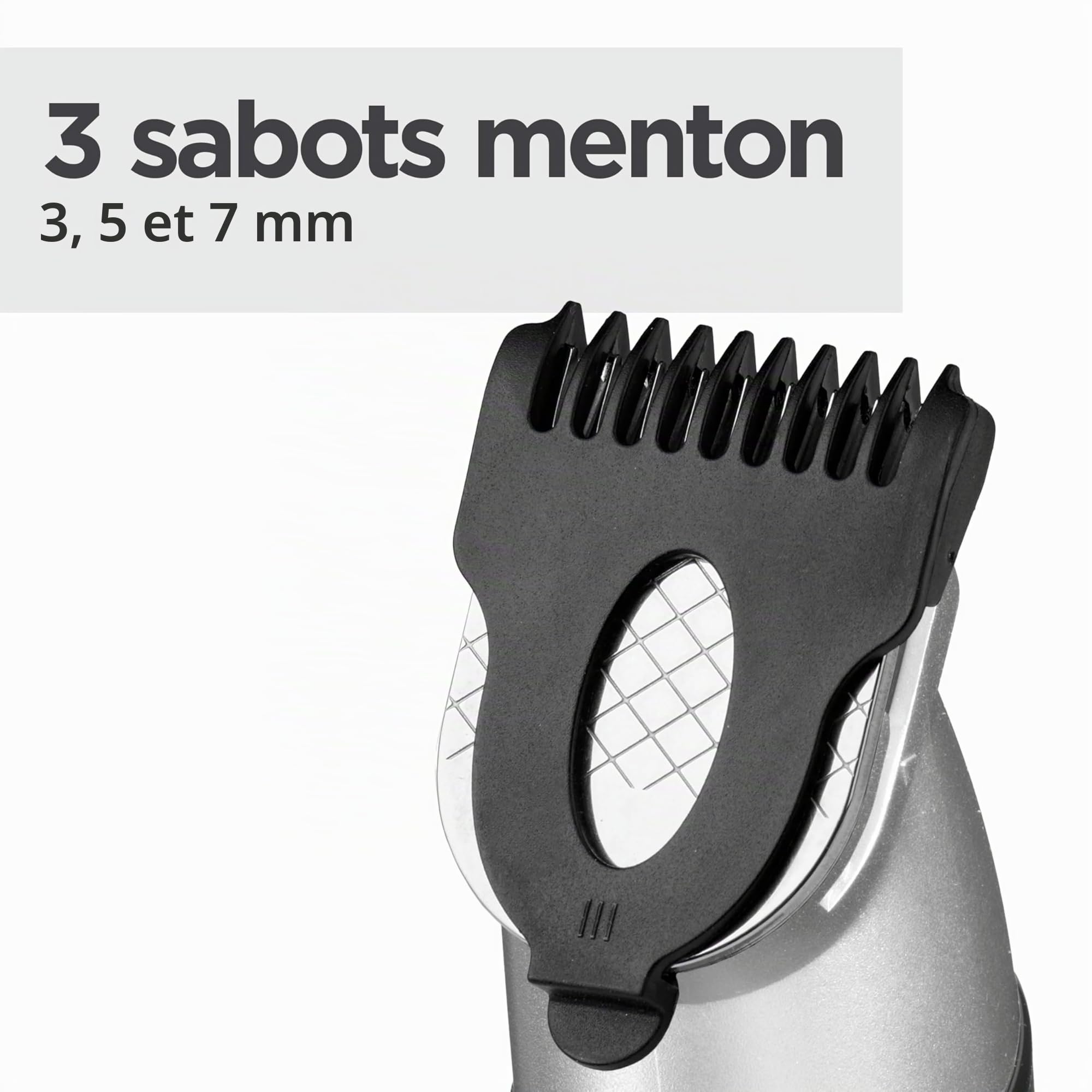 BaByliss Tondeuse Multi-usages Lithium Power 11-in-1 - Kit complet sans fil incluant une tondeuse barbe,cheveux et nez, oreilles et sourcils, Waterproof, Noir/Gris, MT812E