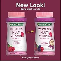 Vista 2 de Nature's Bounty Optimal Solutions, Women's Multivitamin Gummies for Immune Support, Cellular Energy Support, Bone Health, Raspberry Flavor, 140 Ct