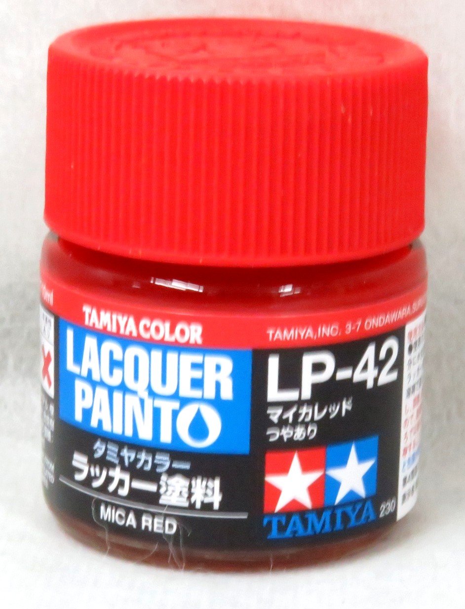 Amazon | タミヤカラー ラッカー塗料 LP-42 マイカレッド つやあり