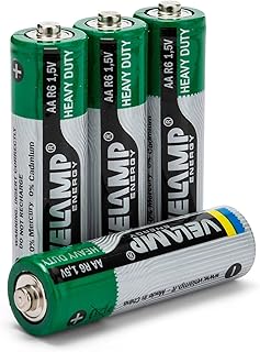 VELAMP R6 / 4BP Zinc Coal Battery Stylus R6 AA, 1.5V, Green