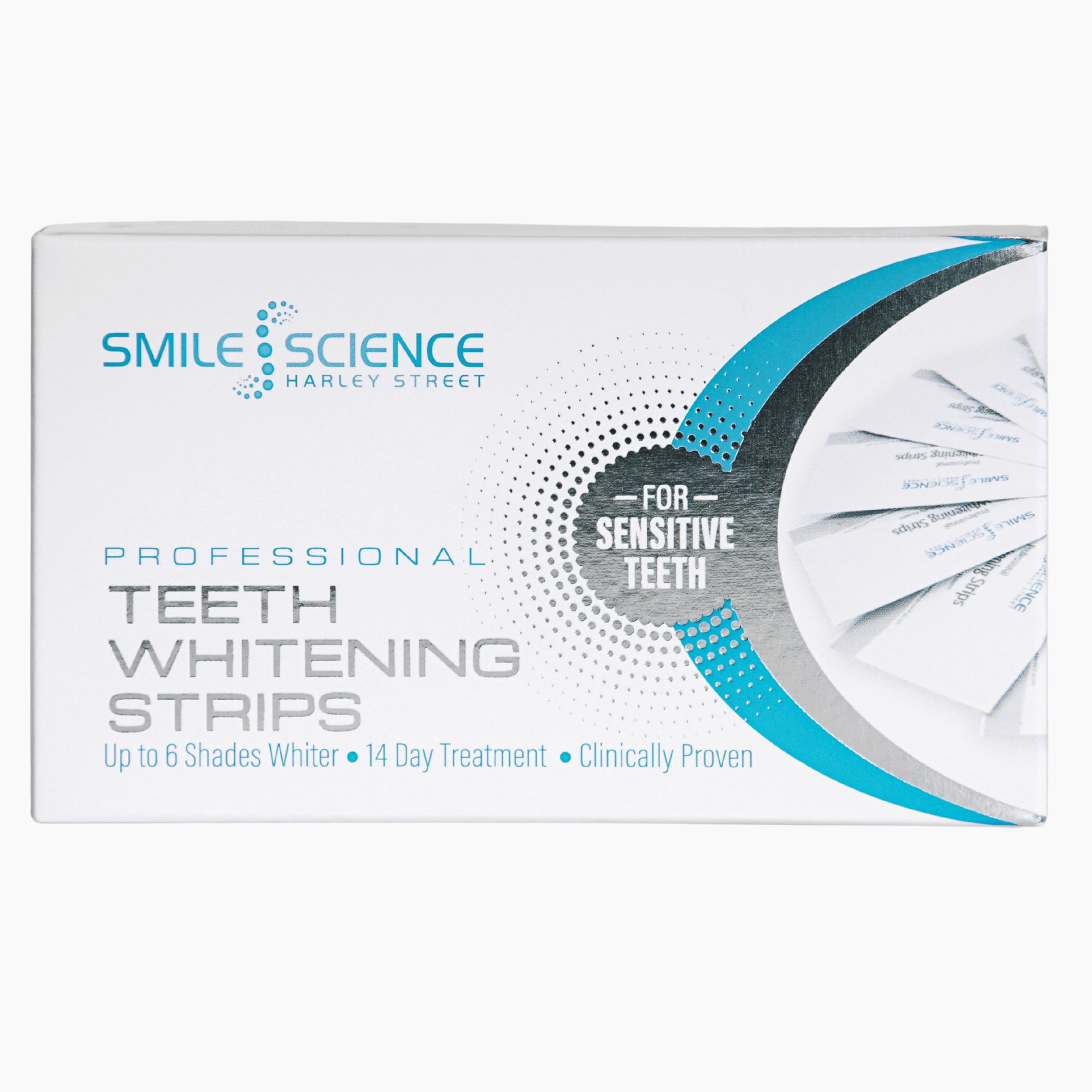 Teeth Whitening Strips 28 Strips, Up to 6 Shades Whiter in 14 Days - 100% Enamel Safe - Vegan