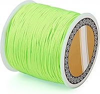 Vista 21 de Cheris - Cuerda de nailon para abalorios de nailon de 0.031 in, color azul, hilo de macramé, para hacer joyas, suministros de envoltura Kumihimo