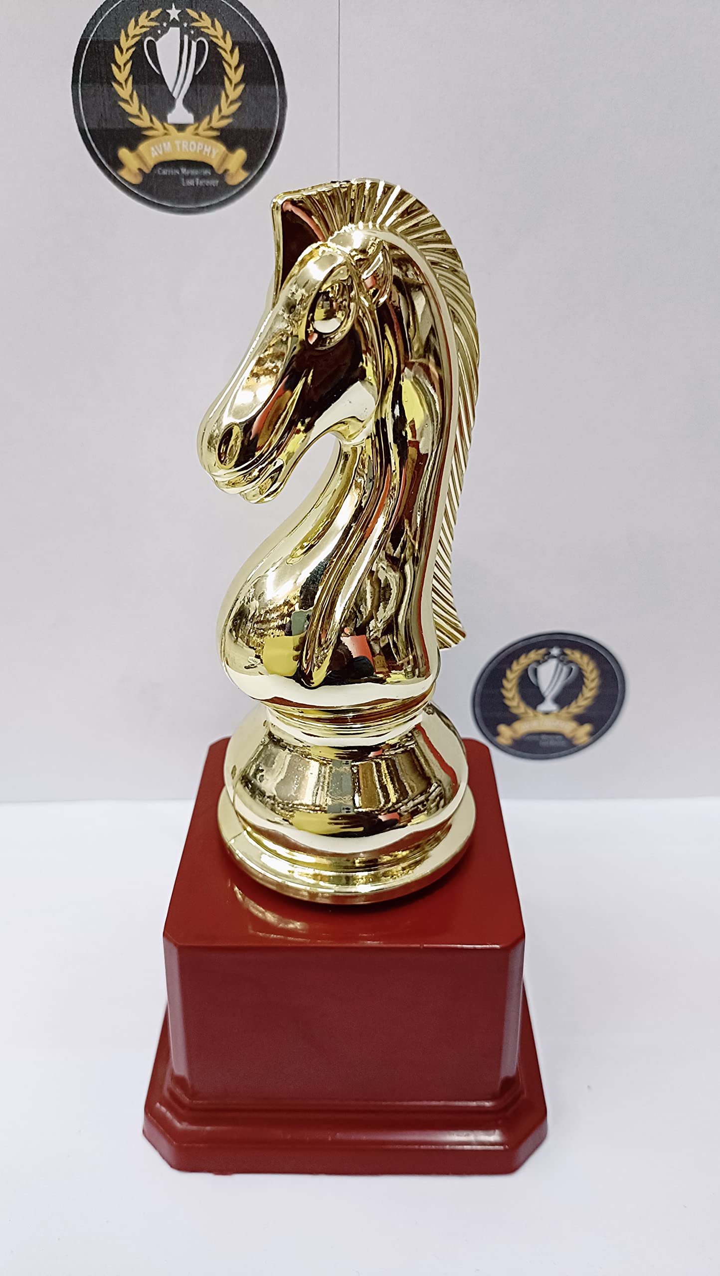 Trophy Golden Fiber Chess Horse Cup (B09Y9F5SRS) Amazon Price History, Amazon Price Tracker