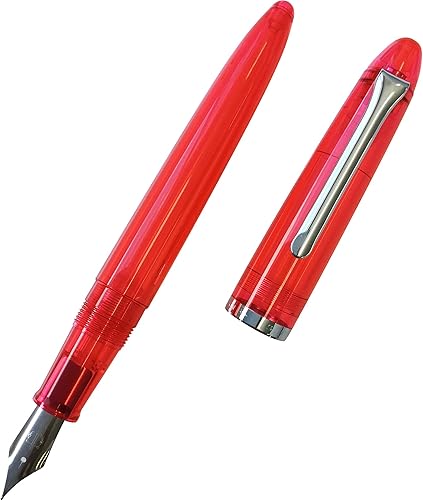 Miniatura 3 de Sailor Pluma estilográfica Profit Jr. S Limited Color Claro Rojo MF Medio Fino 11-8022-330 (Importación de Japón)