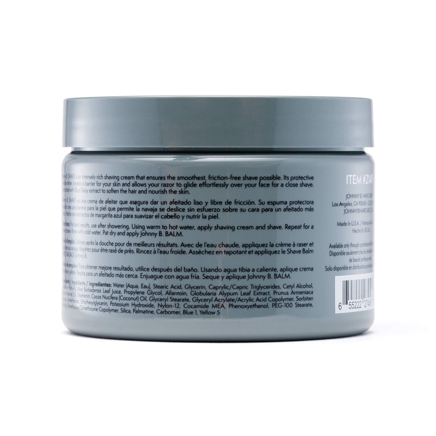 JOHNNY B. Premium Men's Shave Cream