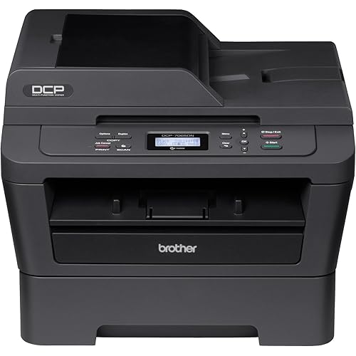 Brother DCP-7065DN Monochrome Laser Multi-Function Copier with Duplex Printing and Networking