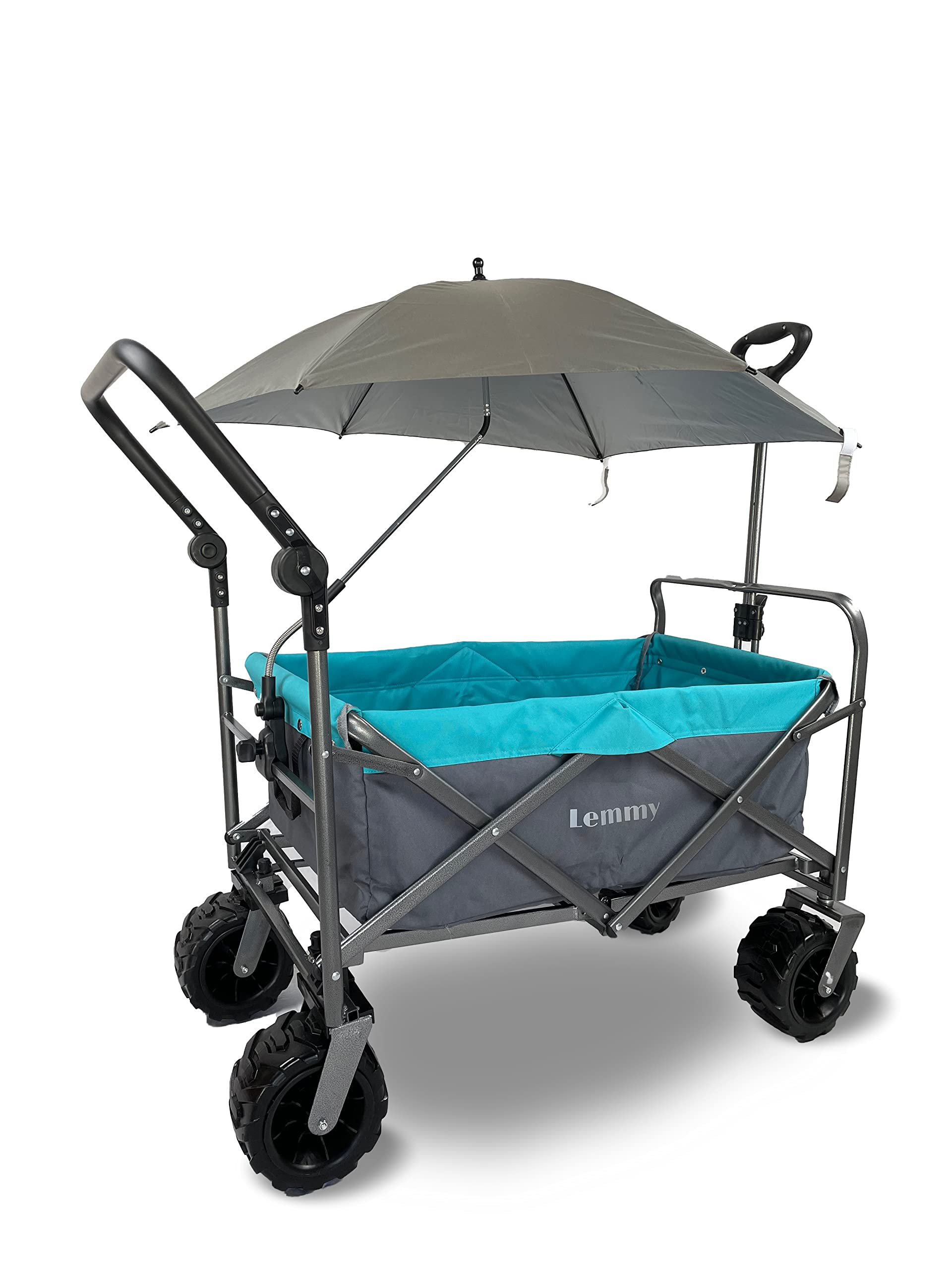 Lemmy Bollerwagen Schirm (Grau)