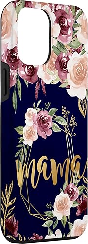 Miniatura 3 de iPhone 12 Pro Max acuarela flor regalo floral para mamá embarazada mujer mamá caso