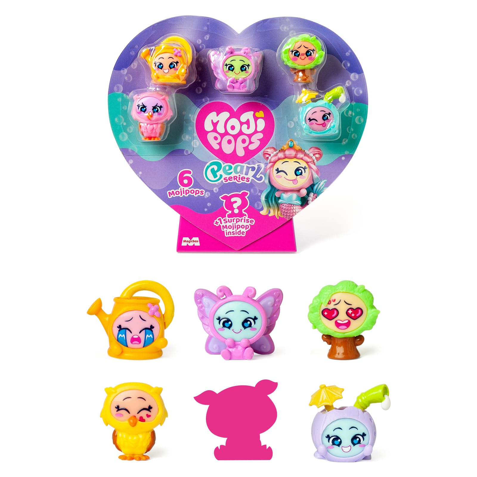 MOJI POPS Pearl Series – Multipack con 6 Figuras coleccionables con caritas Reversibles (1 Sorpresa con Efecto Perlado). 6/6 — view 12