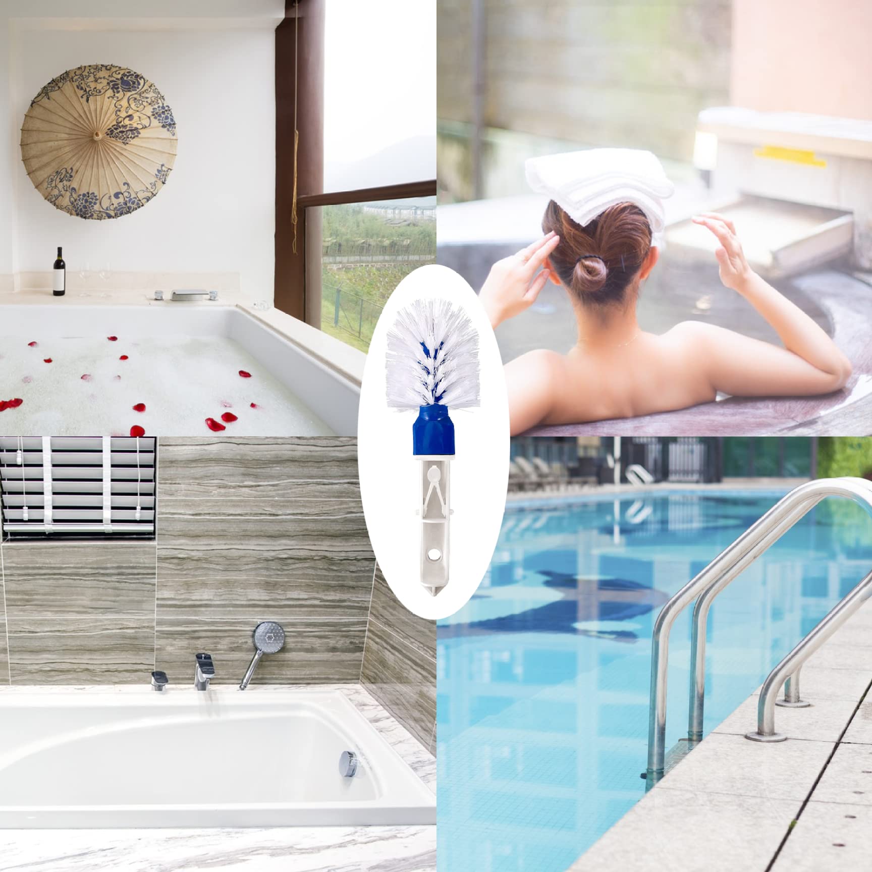 Spazzola Elettrica Verdantree - 7 Testine, Manico Regolabile, Per Pulizie - Foto 6