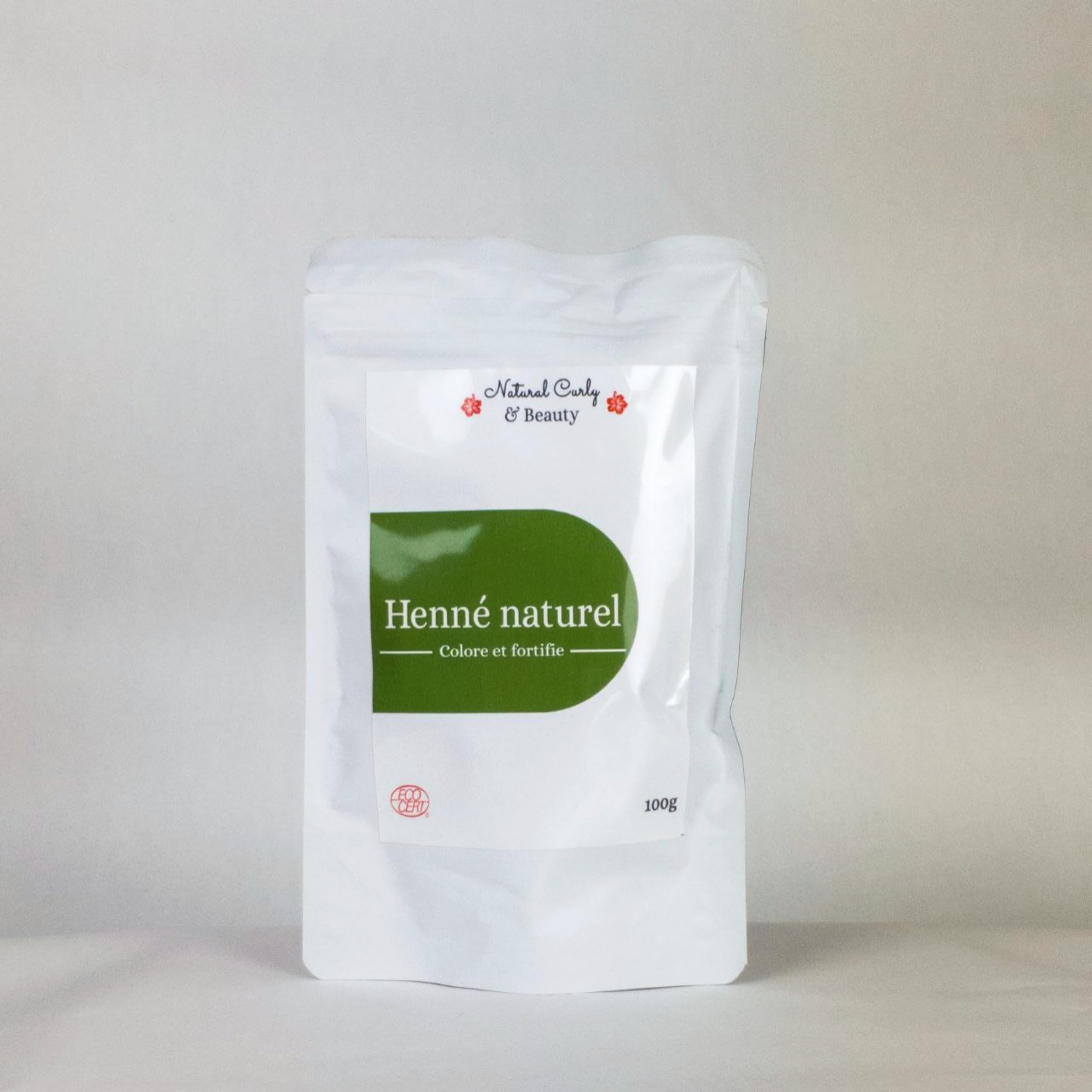 Poudre De Henné Acajou 100% Naturel - Teinture Capillaire Instantanée, 60g