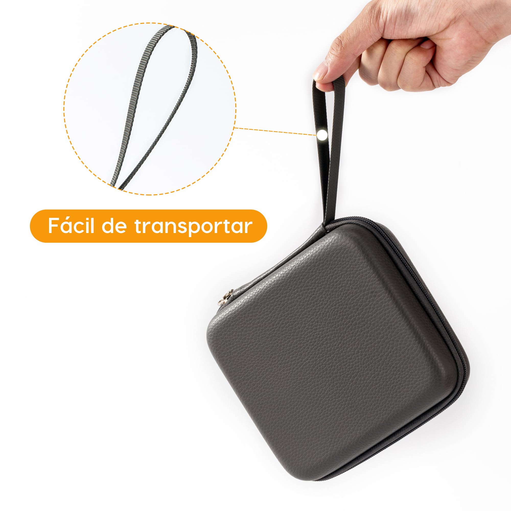 JDR Bolsa de transporte para armónica con correa para el hombro, fundas con cremallera para 4 personas, incluye Trochilus y Blues Armonicas