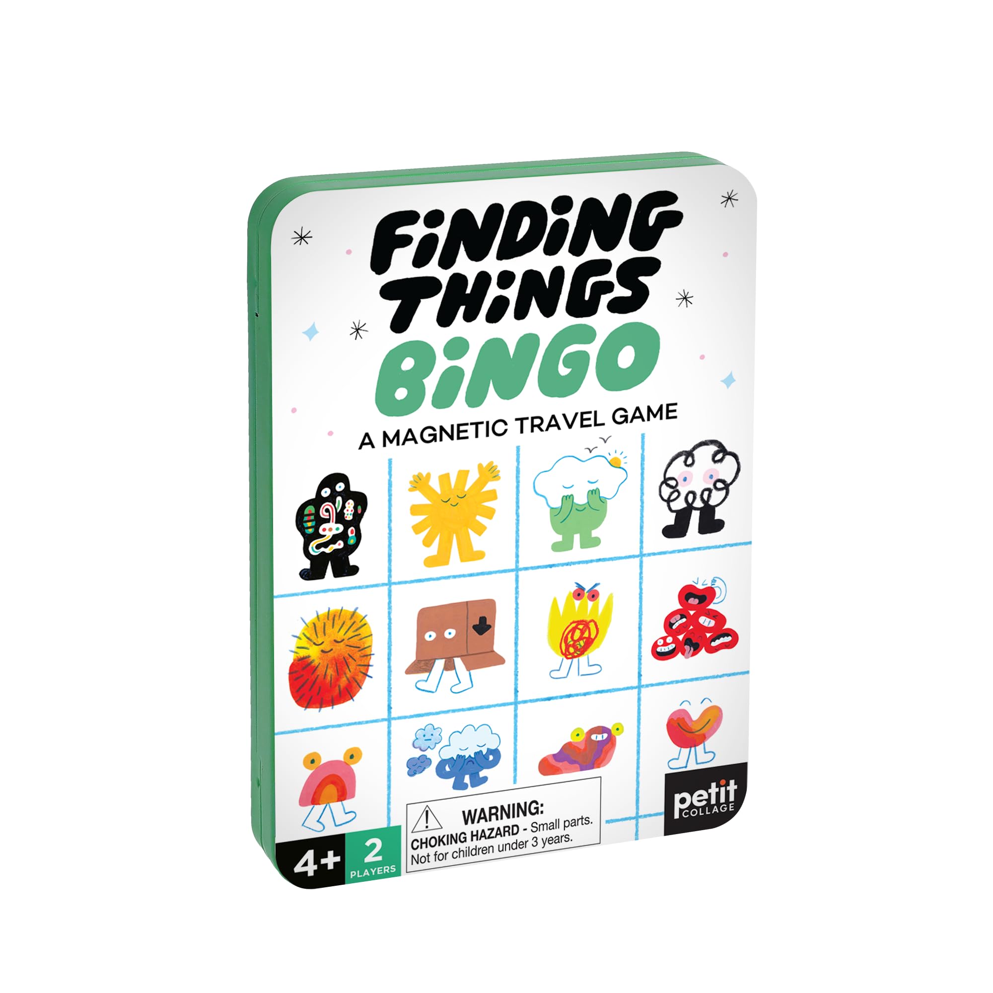 Finding Things Bingo A Magnetic Travel Game by Andy J. Pizza (Game)