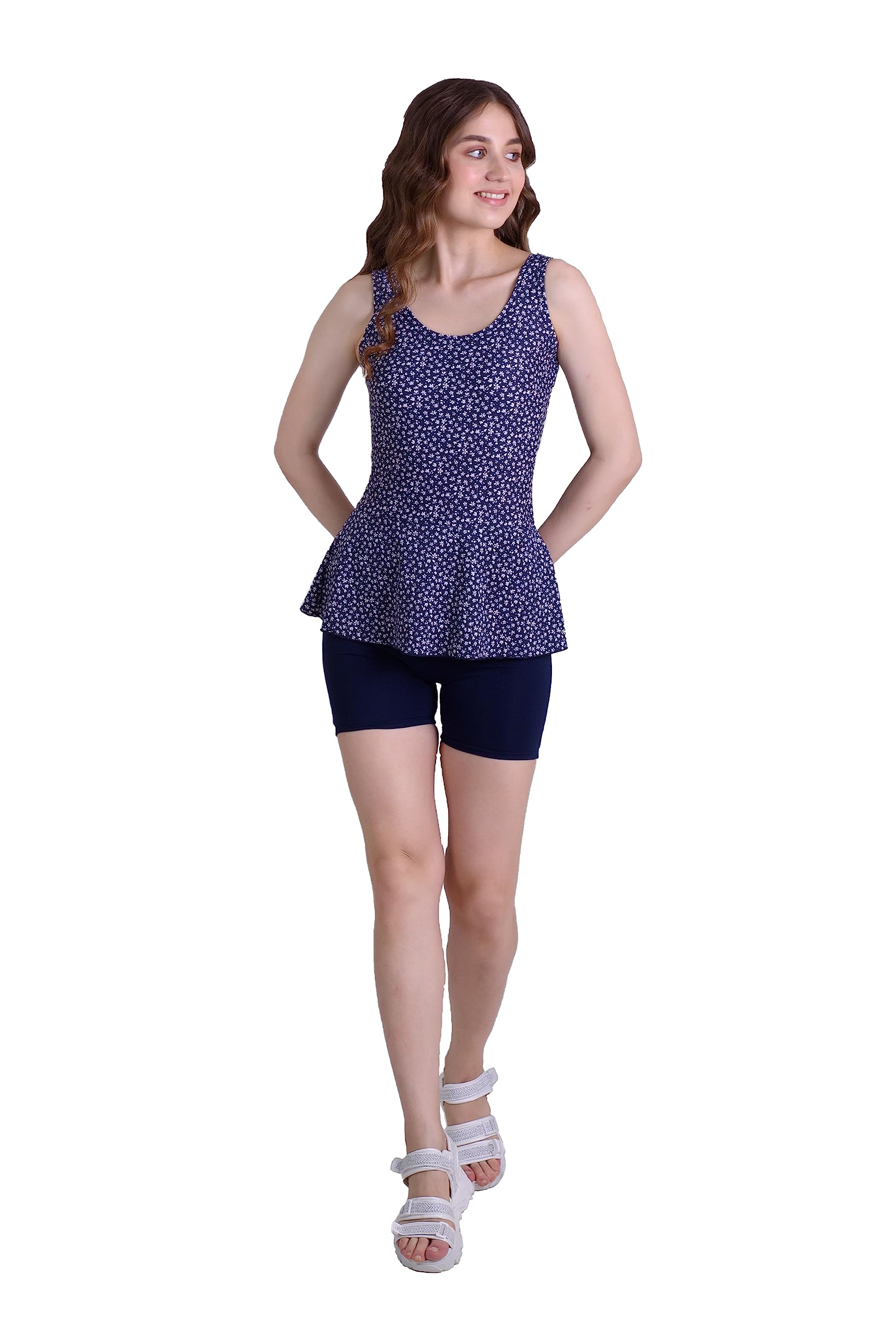 Women's One Piece Swimming Suit with Boyshorts for Girls Ladies, for Holidays, Beach and Pool |Swimming Suit for Women-image-38