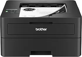 Brother Impressora a laser monocromática compacta sem fio HL-L2460DW com impressão dupla e móvel, saída em preto e branco | Inclui avaliação de assinatura de atualização (1), pronto para