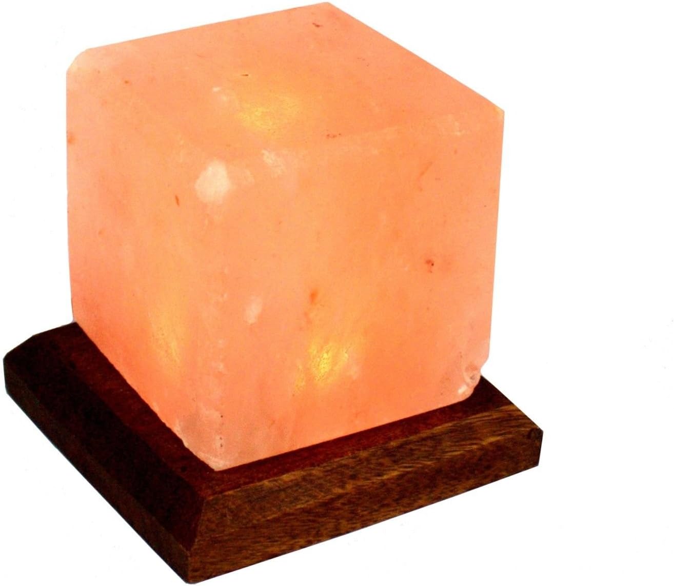 Himalayan Salt Lamp Square for Healing, Harmony, and Purification