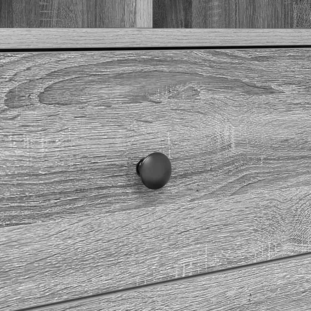 vidaXL Highboard z szufladą Szary Sonoma 45,5 x 34 x 127 cm