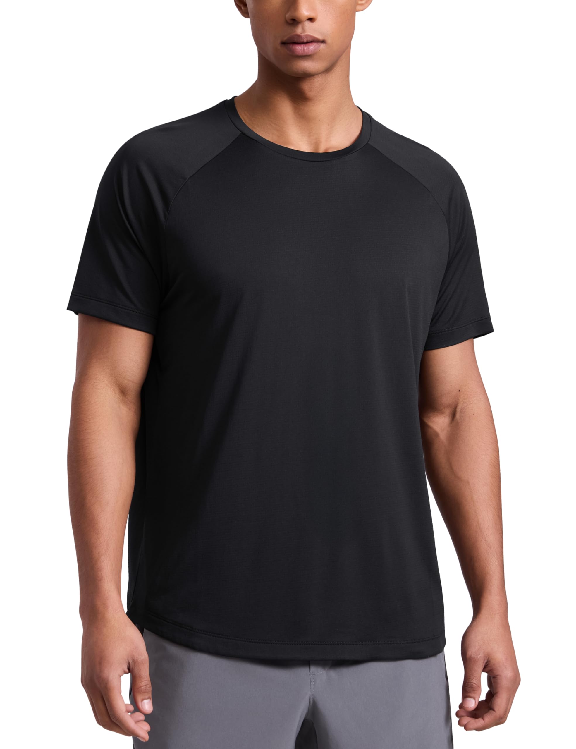 Men's Lightweight Short Sleeve T-Shirt Quick Dry Workout Running Athletic Tee Shirt Tops