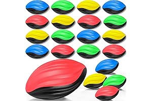 20 Pack Mini Footballs Bulk for Kids - Soft Foam Toy Footballs...