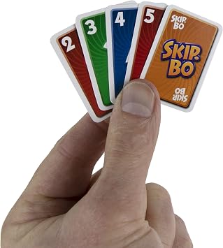 World's Smallest Skip-Bo, Super Fun for Outdoors, Travel & Family Game Night