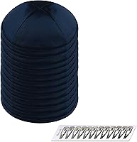 Vista 3 de Zion Judaica Deluxe Satin Kippot Bulk Packs Kippas o Kippa Individual Incluye Clips Kipa Gratis