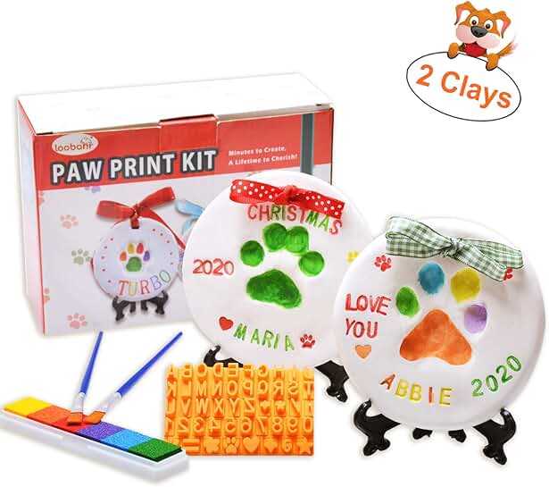 plaster paw print kit