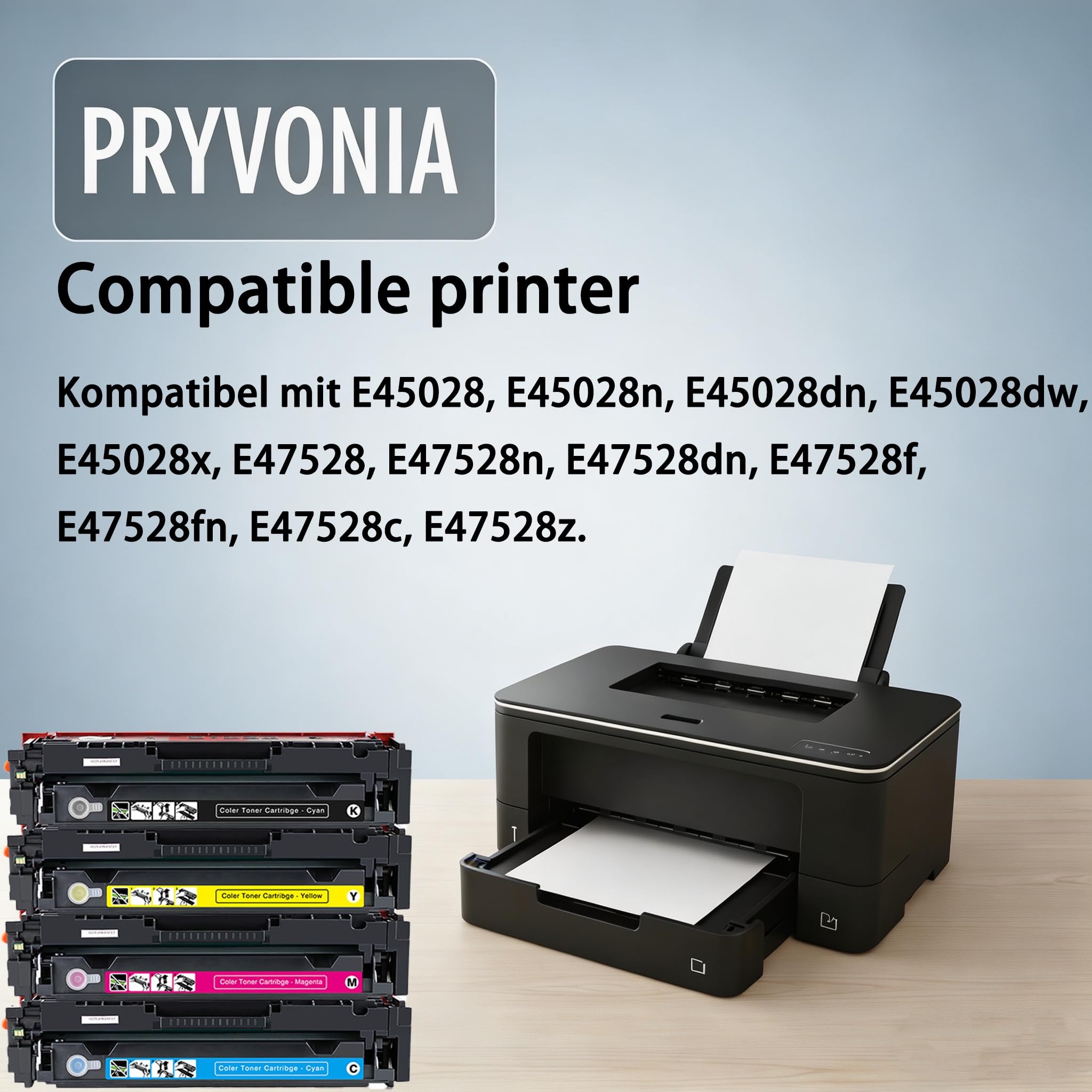 W9090MC Toner Multipack do HP LaserJet Managed E45028 E45028dn E45028dw E47528 E47528dn E47528f zamiennik do W9090MC-W9093MC W9090-W9093 (zestaw 4 szt. BK/C/M/M/ Y) Y)