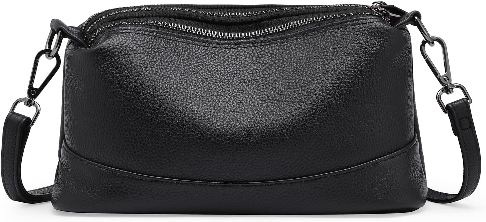 Crossbody Bags for Women Small Cross Body Purses Vegan Leather Shoulder Bag Travel Purse with Adjustable Strap