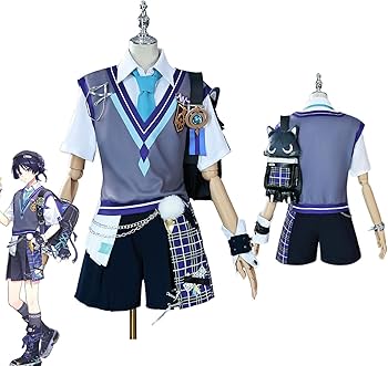 Amazon.co.jp: 原神 コスプレ衣装 放浪者 ほうろうしゃ コラボ フル
