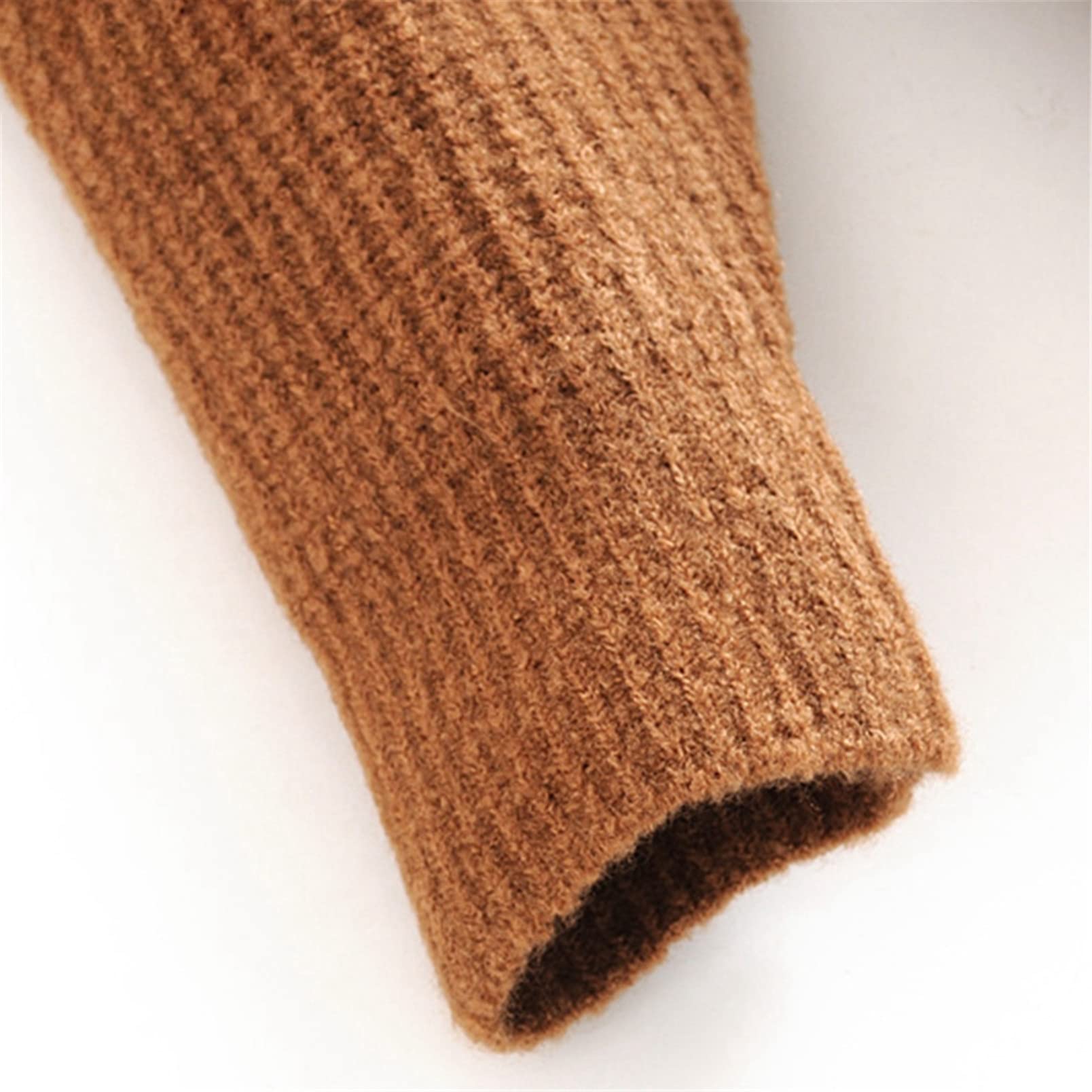 Donne Dolcevita Maglioni Inverno Lungo Pipistrello Manica Maglioni Maglione Cappotto, grigio, M