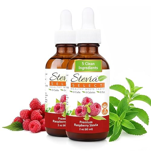 Miniatura 24 de Stevia Select Extracto Puro de Stevia de Coco – Edulcorante sin calorías – Extracto de stevia líquido totalmente natural – Líquido de azúcar Keto