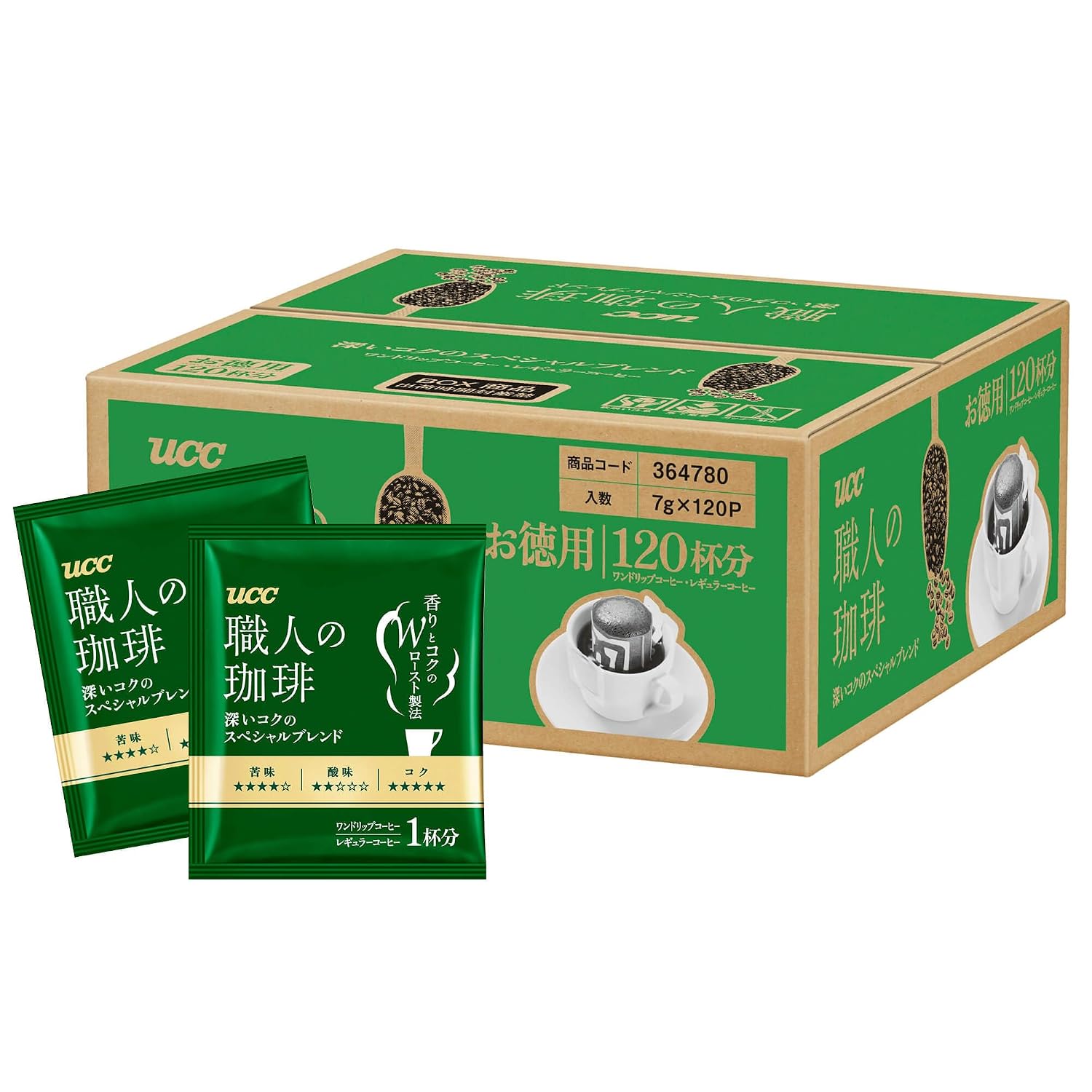 [Amazon.co.jp limited] of coffee drip deep richness of UCC craftsman special blend 120P