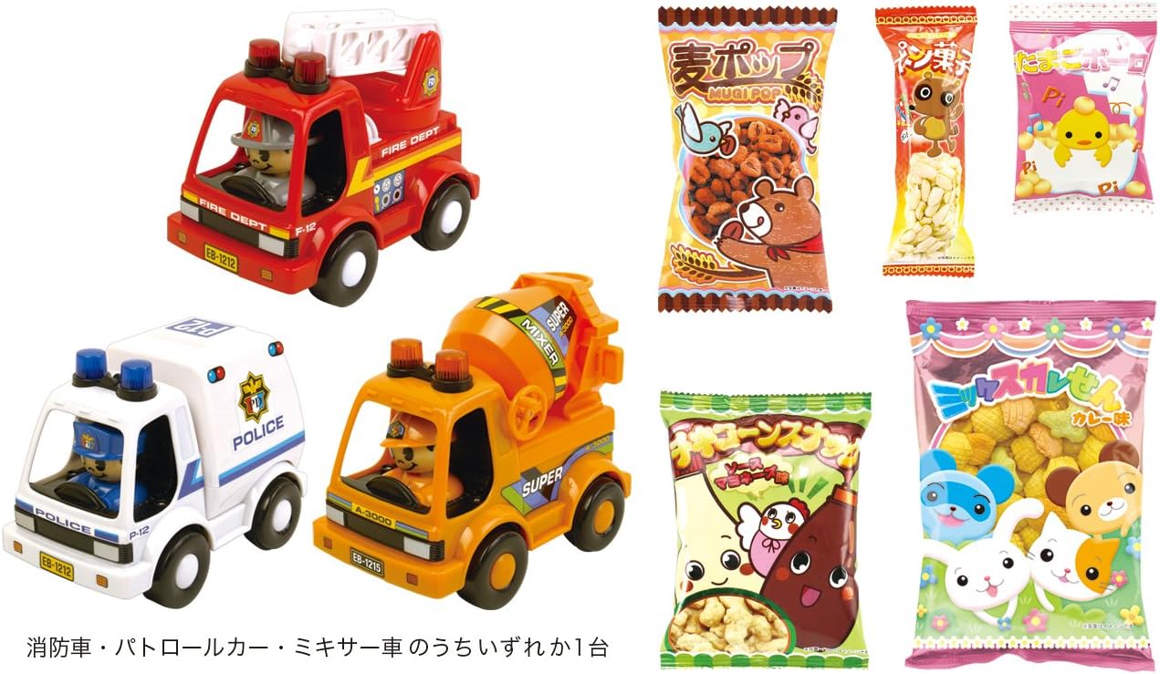 Amazon ハート ゴーゴーカーブーツ 菓子5種入 車の種類選択不可 5個 ハート スナック菓子 通販