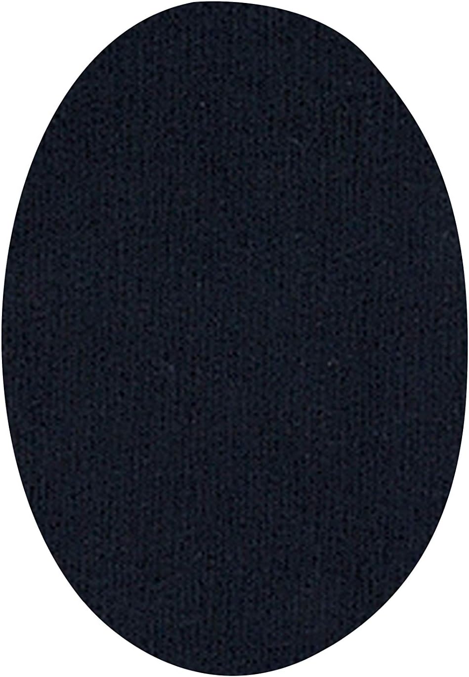 Haberdashery Online - Iron-On Patches for Tracksuits & Sportive Clothing, 6 Elbow or Knee Patches, Easy to Use, Durable, 5.47x3.66 inch, Black, 50% Polyester 50% Cotton
